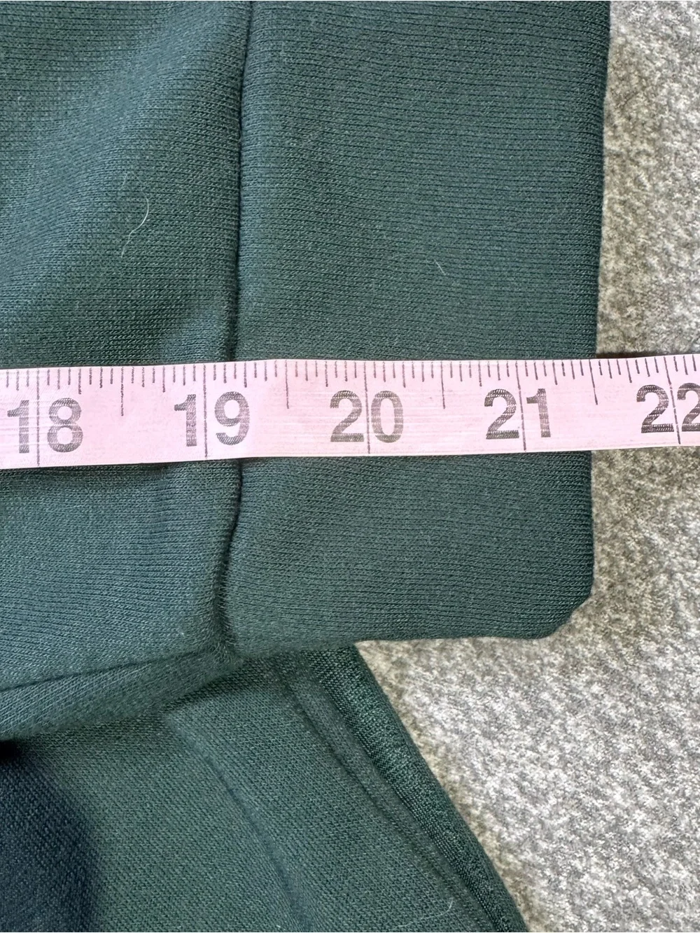Adidas Three Stripe Mens Essentials Fleece Pocket Hoodie Forest Green Large NWOT